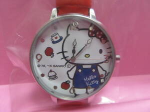  including in a package possible * sack unopened * prize new goods * Hello Kitty French color wristwatch *[.. Poe z]* Sanrio eiko-* postage 220 jpy 