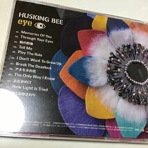 HUSKING BEE CD/eye 20/11/4発売 オリコン加盟店_画像3