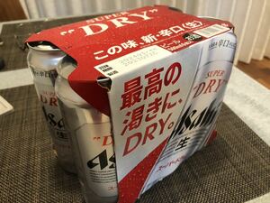 【賞味期限2024年3月】アサヒ スーパードライ 500ml × 6缶 パック ASAHI