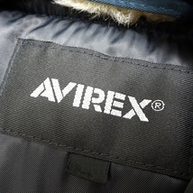 AVIREX アヴィレックス 新品 定3.5万 高機能中綿THERMOLITE エコファー切替 中綿入り パディングジャケット 3252060 120 XL▲070▼kkf017us_画像7