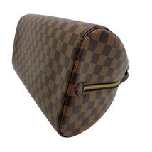 LOUIS VUITTON/ルイヴィトン ビトン N41434 リベラMM ダミエ エベヌ レザー ハンドバッグ ブラウン レディース ブランド_画像3