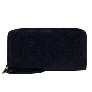 LOUIS VUITTON/ルイヴィトン ビトン M61864 ジッピーウォレット ラウンドファスナー モノグラム アンプラント レザー 長財布 ブランド