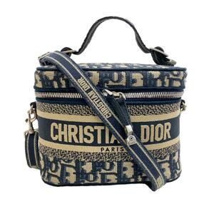 Dior/Dior 2way oburiku Vanity Canvas Bealws Bag Bag Brand Brand