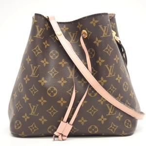 LOUIS VUITTON/ルイヴィトン ビトン M44022 ネオノエ 巾着 モノグラム レザー ショルダーバッグ ブラウン レディース ブランド