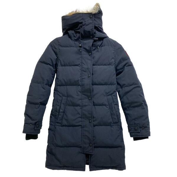 CANADA GOOSE/カナダグース 2302JL MACKENZIE サザビー コットン ダウンジャケット ブラック レディース ブランド