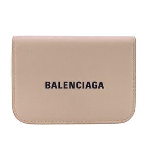 BALENCIAGA/バレンシアガ 593813 エブリデイ レザー 三つ折り財布 ピンク レディース ブランド