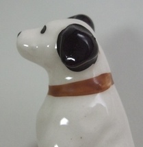 昭和レトロ Victor ビクター ニッパー犬 陶器製 人形 置物 非売品 企業物_画像5
