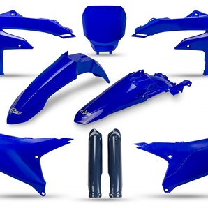 国内在庫あり！新品未使用 UFO 外装フルセット 青 ブルー ヤマハ YZ250F 2024 YZ450F 2023-2024 送料無料の画像1