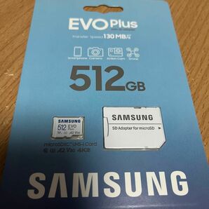 SAMSUNG Evo plus 512GB microSD card