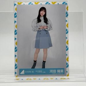 日向坂46 生写真 河田陽菜 2021年 春私服 コーディネート 衣装 ヒキ(ヨリ/チュウ/座り/ヒキ/セミコンプ/フルコンプ)の画像1