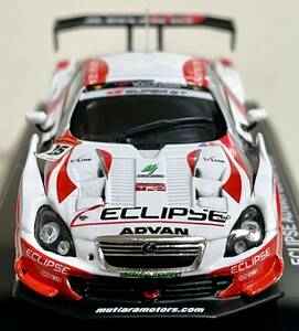 京商【 Beads Collection 】1:64 SUPER GT OFFICIAL MINIATURE CAR SERIES　エクリプス アドバン SC430 2008