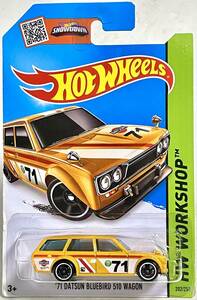 ホットウィール（ HOT WHEELS ）1971 ダットサン ブルーバード 510 ワゴン