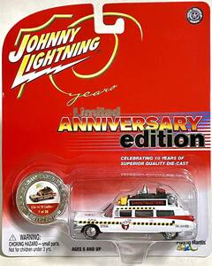 ジョニーライトニング（ JOHNNY LIGHTNING ）【 Limited ANNIVERSARY edition 】GHOSTBUSTERS Ecto-1A 1959 キャデラック