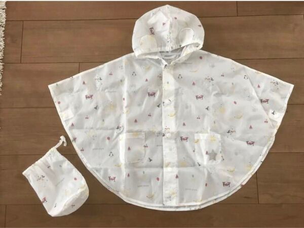 ジェラートピケ レインポンチョ