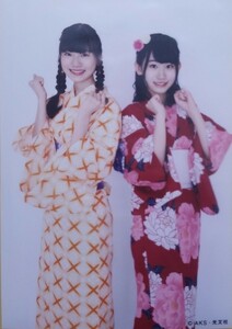 AKB48 生写真 decommuni(NGT48 佐藤海里 藤崎未夢) AKB48じゃんけん大会公式ガイドブック2018