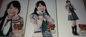 HKT48 生写真 馬場彩華 HKT BINGO! LIVE2018 3種コンプ