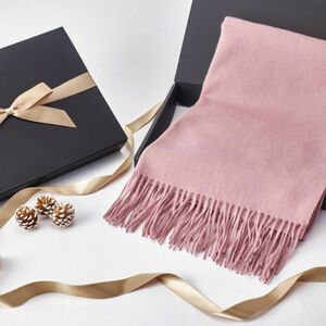 cashmere scarf ストール 紫 カシミア正規品