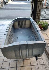タカラ RC185 みかげ調 プラ池 水槽 ベランダ据置型 錦鯉 金魚 生簀　養魚　蓄養槽　養魚槽