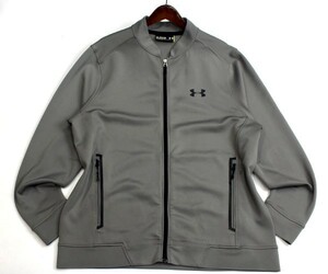 【大きいサイズ 2XL】アンダーアーマー UNDER ARMOUR ストレッチジップアップジャケット ゴルフジャケット 各種スポーツ 0212d