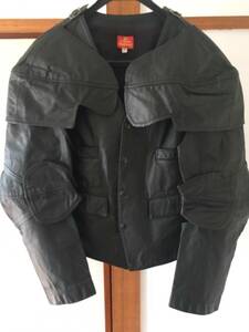  ultra rare vivienne westwood Vivienne Westwood armor - jacket leather 