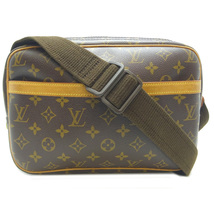 ［飯能本店］LOUIS VUITTON LV ルイ・ヴィトン リポーターPM M45254（廃番） ショルダーバッグ モノグラム エベヌ（ブラウン系） DH79676_画像1