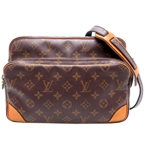 ［飯能本店］LOUIS VUITTON LV ルイ・ヴィトン M45244(廃番) ナイル ショルダーバッグ モノグラム レディース・メンズ DH79807