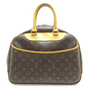 ［飯能本店］LOUIS VUITTON LV ルイ・ヴィトン ドーヴィル M47270 (廃番) ボストンバッグ モノグラム ブラウン レディース DH79976