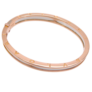 [ Ginza shop ]BVLGARI BVLGARY Be Zero One bangle white ceramic lady's DH79940