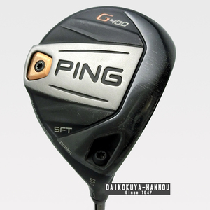 PING ピン　G400 SF TEC フェアウェイウッド　5W　19°　ALTA CB 65 (S) USシャフト　SFT　2018年モデル 【HCなし】 /GH13328