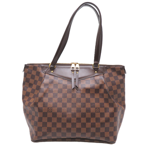 ［飯能本店］LOUIS VUITTON LV ルイ・ヴィトン ウェストミンスター GM N41103(廃番) ハンドバッグ ダミエ エベヌ レディース DH80046