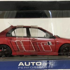 未使用 オートアート 1/18 三菱ランサーエボリューションⅨ ラリーアート autoartの画像4