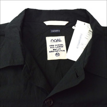 未使用 定価41,800円 nanamica ナナミカ Cotton Wool Deck Shirt コットン ウール デッキ シャツ M ブラック SUGF357_画像4