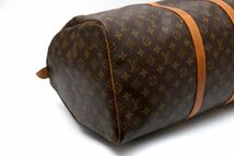 【極美品】Louis Vuitton ルイヴィトン モノグラム キーポル 55 ボストンバッグ M41424 定価約25万円_画像6