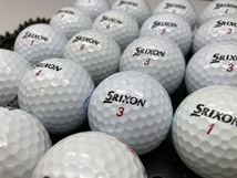 Q88 【ランクB級】 SRIXON スリクソン Z-STAR XV 2021年モデル ホワイト 18個【ロストボール】_画像3