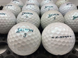 Q97【ランクB級】 SRIXON スリクソン Z-STAR 2021年モデル ロイヤルグリーン 18個【ロストボール】