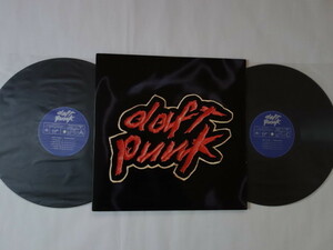 ★レコードS★DAFT PUNK ダフトパンク / Homework★エンボス加工ジャケ★2LP★Virgin Records/EU盤★