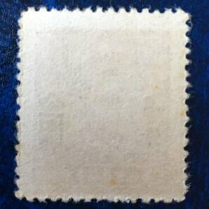旧中国切手 中華民國郵政 加刷 金圓4分(4) 1枚 未使用の画像2