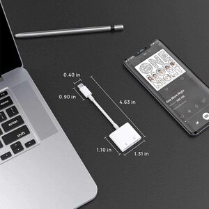 【新品】USB-C to 3.5mmイヤホンジャック + 同時急速充電アダプター