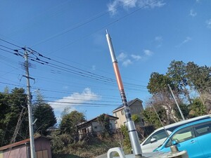 ＣＢ〜２８〜２９Mhz　１０mＦＭ　超極短　４０cm　８分の５λ　ヘリカル　ワンオフ　ＳＷＲ　動作確認済