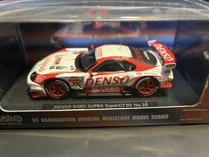 1/43 エブロ デンソー サード トヨタ スープラ スーパーGT 2005 #39 EBBRO DENSO SARD SUPRA A80