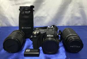 Nikon ニコン COOLPIX 5700 レンズ付きPENTAX-M 200mm / OSAWA 35-105mm