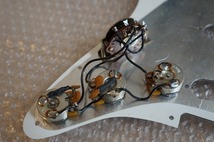 Fender USA American Special ピックガード 電気系統 パーツセット Greasebucket Tone Circuit 回路 CTS OAK フェンダー 良品_画像7