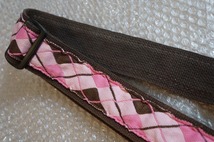 Providence プロビデンス ストラップ COTTON STRAPS アーガイル柄 (PINK) / PAG-2P_画像6