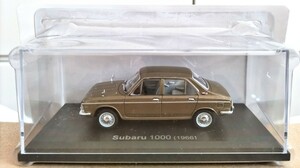 新品 未開封 スバル 1000 1966年 アシェット 国産名車コレクション 1/43 ノレブ/イクソ 旧車 ミニカー B8