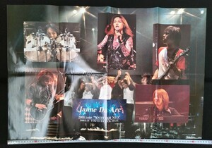 送料無料 Janne Da Arc / ジャンヌ・ダルク ポスター　Another Neo tour 2000 9/16 東京ベイN.K.ホール