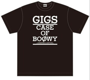 未使用 GIGS CASE OF BOOWY バンド Tシャツ