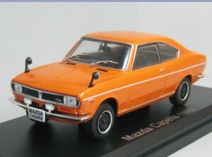 新品 未開封 マツダ カペラ 1970年 アシェット 国産名車コレクション 1/43 ノレブ/イクソ 旧車 ミニカー A4