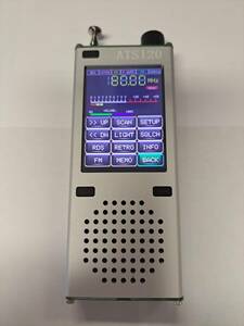 ATS 120　SSB FM 64-108MHz AM LSB USB All Band Radio Receiver + 2.4 inch TouchLCD
