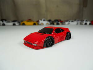 カスタムミニカー　1/64 フェラーリ　348GTB レイズ　レッド　04