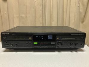 ソニー SONY CD MDレコーダー MXD-D1 中古 現状品 本体のみ 通電確認済。